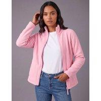 Roman Reversible Fleece Zip Jacket Pink