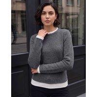 Roman Frill Detail Top Grey