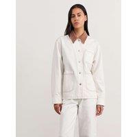 Jag Denim Barn Jacket White