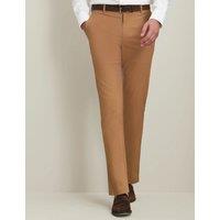Charles Tyrwhitt Slim Fit Cotton Rich Stretch Chinos Camel