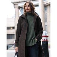 BAUKJEN Longline Wool Cashmere Jumper Green