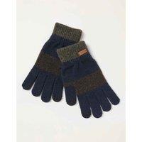 FatFace Colourblock Gloves Navy Mix