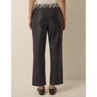Monsoon Straight Leg Trousers Black