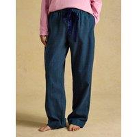 Joules Pure Cotton Pyjama Bottoms Navy Mix