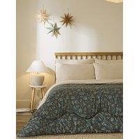 Nightlark Christmas 10.5 Tog Coverless Duvet & Pillowcase Set Dark Green