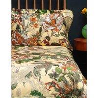 Timorous Beasties 2 Pack Pure Cotton Sateen Papaver Pillowcases Yellow Mix