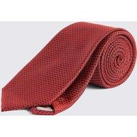 MOSS Textured Tie Red