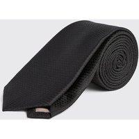 MOSS Textured Tie Black