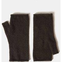 Jigsaw Cashmere Mittens Brown