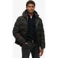 Superdry & Co Padded Hooded Puffer Jacket Black