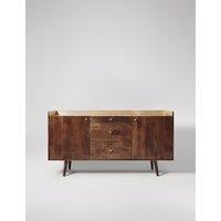 Swoon Fresco Mango Wood 3 Drawer Sideboard Brown