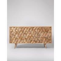Swoon Terning Mango Wood 3 Drawer Sideboard Natural