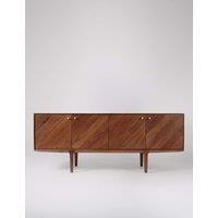Swoon Noah Acacia Wood 4 Door Sideboard Brown