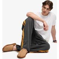 Superdry & Co Suede Faux Fur Lined Mule Slippers Tan