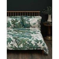 Timorous Beasties Pure Cotton Sateen Leaforia Bedding Set Green Mix
