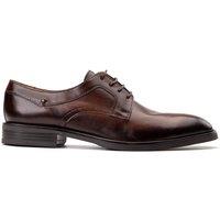 Base London Leather Derby Shoes Brown