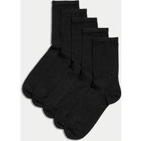 5pk Sumptuously Soft Ankle Socks