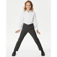 3pk Girls Easy Iron School Shirts (2-16 Yrs)