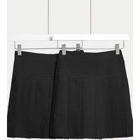 2pk Girls Crease Resistant School Skirts (2-16 Yrs)