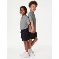 3pk Unisex Pure Cotton School Polo Shirts (2-16 Yrs)