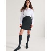 M&S Girls' Short Pencil School Skirt (9-16 Yrs) Black