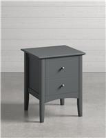 Hastings 2 Drawer Bedside Table