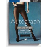 40 Denier Soft Luxe Seamless Opaque Tights