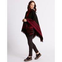 Striped Reversible Wrap