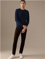 Autograph Pure Cashmere Crew Neck Jumper Midnight Navy