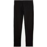 M&S Cotton Rich Straight Leg Joggers Black