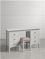 Hastings Grey Dressing Table & Stool