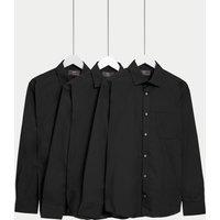 3pk Slim Fit Easy Iron Long Sleeve Shirts