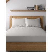 M&S Egyptian Cotton Sateen 400 Thread Count Pillowcase Pearl Grey