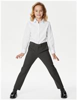 3pk Girls Easy Iron School Shirts (2-16 Yrs)