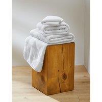 M&S Plush Egyptian Cotton Towel White