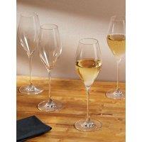 Set of 4 White Wine Glasses