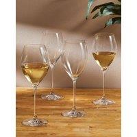 Set of 4 Rich White Wine Glasses