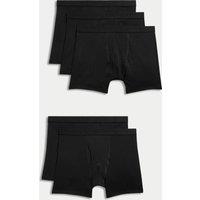 5pk Pure Cotton Cool & Fresh Trunks