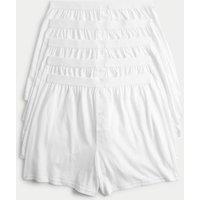 M&S 5 Pack Pure Cotton Cool & Fresh Jersey Boxers White