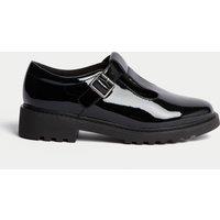 Kids Leather T-Bar School Shoes (13 Small - 7 Large)