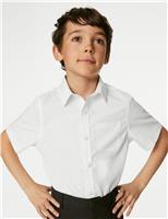 2 Pack Boys Non-Iron School Shirts (2-18 Yrs)
