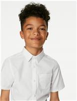 2 Pack Boys Slim Fit Non-Iron School Shirts (2-18 Yrs)