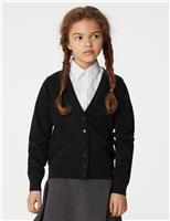 2 Pack Girls Pure Cotton School Cardigan (3-18 Yrs)