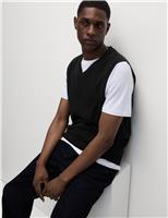 Pure Cotton Sleeveless Jumper