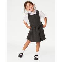 Girls Jersey School Pinafore (2-12 Yrs)