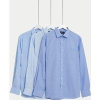 3pk Tailored Fit Easy Iron Long Sleeve Shirts