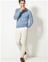 M&S Pure Cotton Chinos with Stormwear Toffee