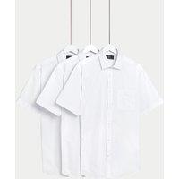 3pk Regular Fit Easy Iron Short Sleeve Shirts
