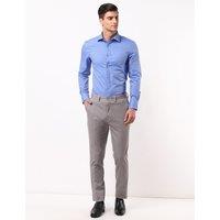 Blue Harbour Slim Fit BH Printed Chinos Light Grey