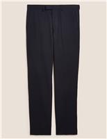 M&S Slim Fit Suit Trousers Navy